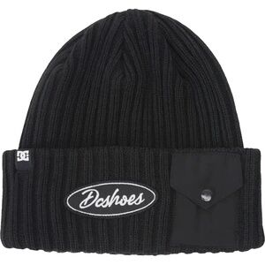 DC Shoes Arsenal Beanie / Hat - NWT Mens One Size Black / White - #46407-A9